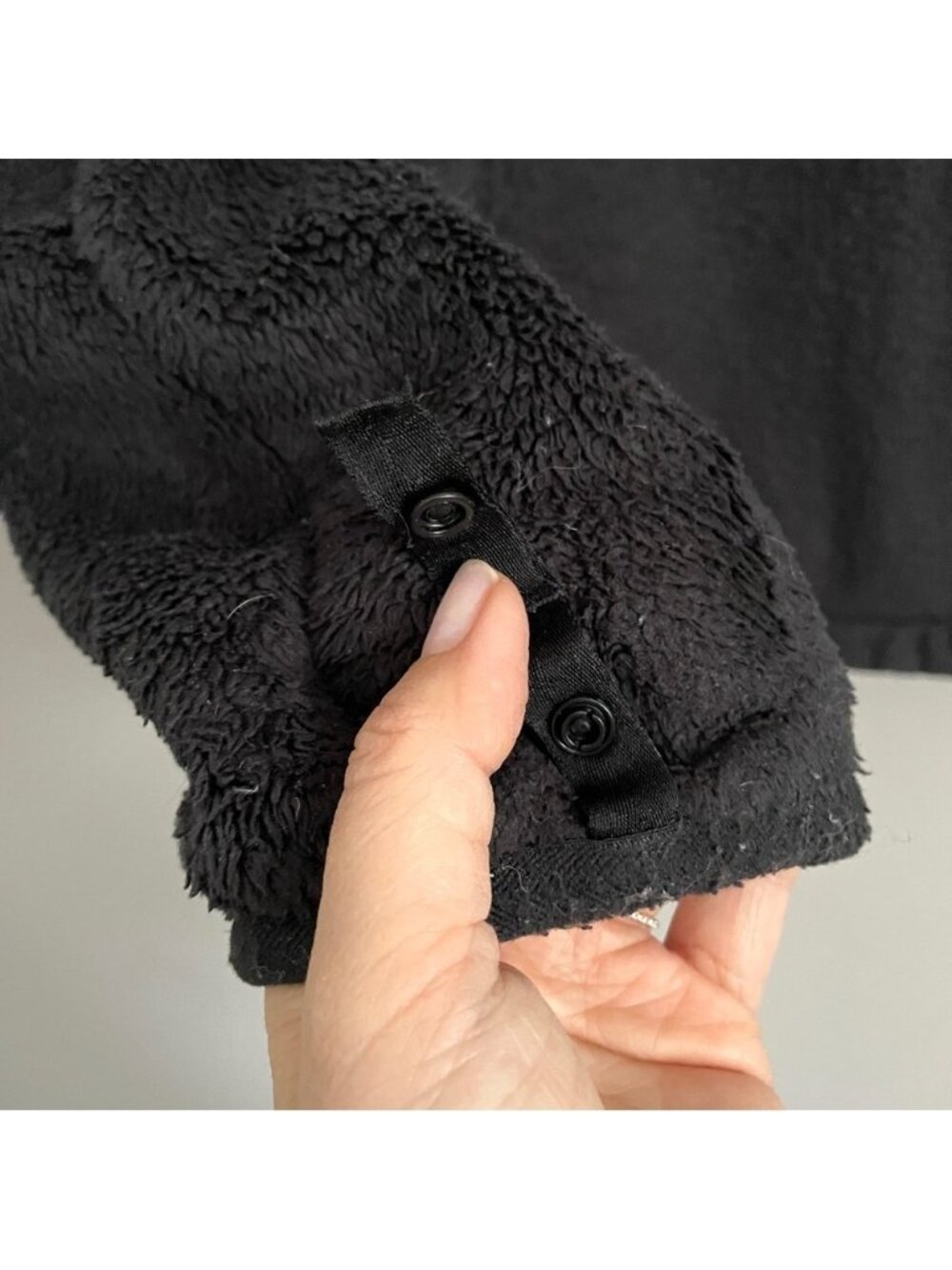 The North Face Black Osito Full Zip Fleece Jacket - Large - Picture 8 of 13